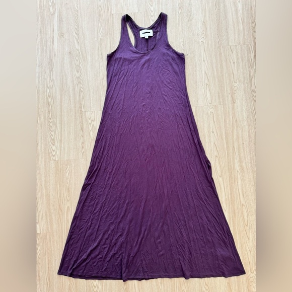 Brochu walker racer back maxi dress nwot